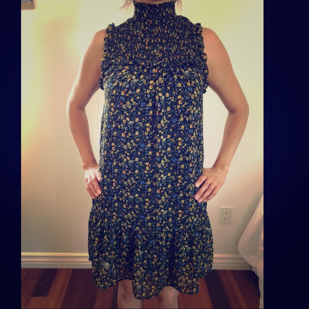 Wild Fable Black Floral Dress